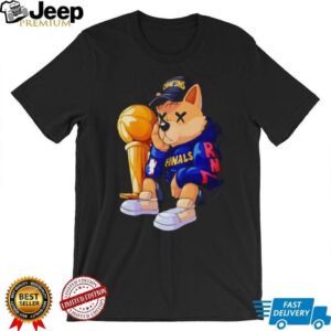 Sad Shiba Inu Basketball Finals Champions Trophy Shirt Sad Shiba Inu Basketball Finals Champions Trophy Shirt