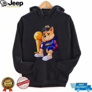 Sad Shiba Inu Basketball Finals Champions Trophy Shirt