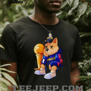 Sad Shiba Inu Basketball Finals Champions Trophy Shirt