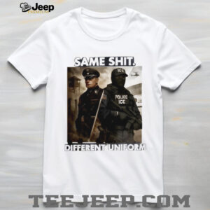 Same Shit Different Uniform Political Protest Graphic T Shirt