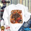 SF 49ers Vintage Style Shirt Prospector Miner Holding Football & Nugget SF 49ers Vintage Style Shirt Prospector Miner Holding Football & Nugget