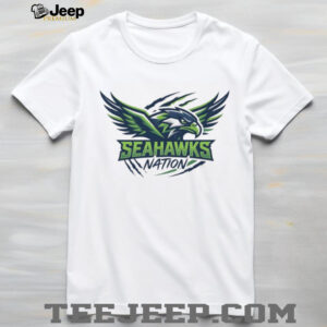 Seahawks Nation Football team logo shirt