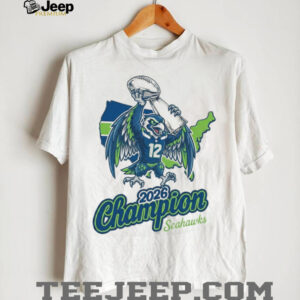 Seattle Football 2026 Champions Trophy USA Map Graphic T Shirt Seattle Football 2026 Champions Trophy USA Map Graphic T Shirt