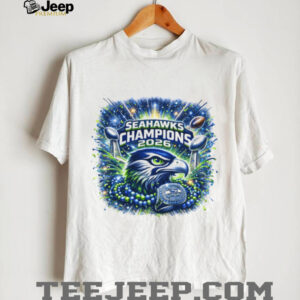 Seattle Football 2026 World Champions Celebration Graphic Tee Seattle Football 2026 World Champions Celebration Graphic Tee