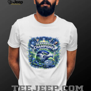 Seattle Football 2026 World Champions Celebration Graphic Tee