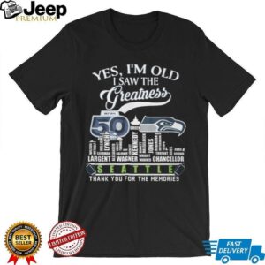Seattle Football 50th Anniversary Legends & Players Name List Shirt Seattle Football 50th Anniversary Legends & Players Name List Shirt