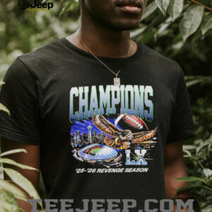 Seattle Football Champions ’25 ’26 Revenge Season Eagle Graphic Tee Seattle Football Champions ’25 ’26 Revenge Season Eagle Graphic Tee