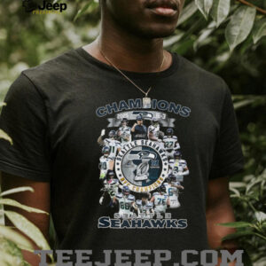 Seattle Seahawks 2025 NFC Champions Super Bowl Bound Team T Shirt