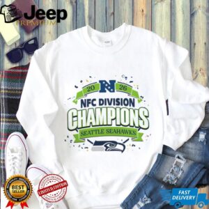 Seattle Seahawks 2026 NFC Division Champions Commemorative T Shirt Seattle Seahawks 2026 NFC Division Champions Commemorative T Shirt