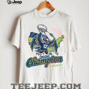 Seattle Seahawks 2026 Super Bowl Champions Trophy PNG