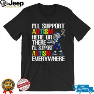 Seattle Seahawks Autism Awareness “Support Everywhere” Fan T Shirt Seattle Seahawks Autism Awareness “Support Everywhere” Fan T Shirt