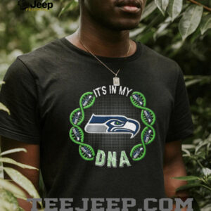 Seattle Seahawks “It's In My DNA” Sports Fan T Shirt Heather Grey