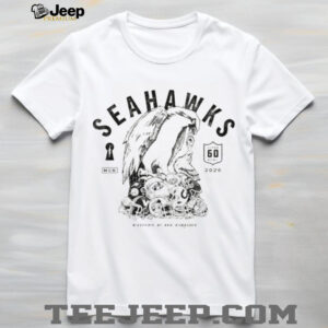 Seattle Seahawks MOB 60th Super Bowl welcome to the dark side poster vintage shirt