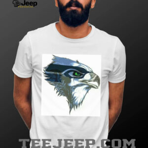 Seattle Seahawks Osprey Head Profile Logo Minimalist Sports Graphic
