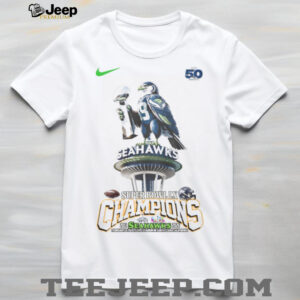 Seattle Seahawks Super Bowl LX Champions 2026 Commemorative T Shirt Seattle Seahawks Super Bowl LX Champions 2026 Commemorative T Shirt