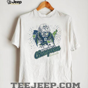 Seattle Seahawks Super Bowl LX Champions Eagle Mascot Shirt