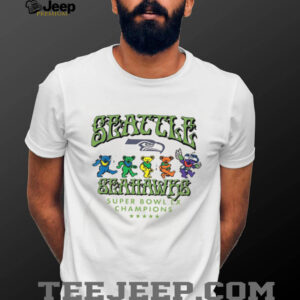 Seattle Seahawks Super Bowl LX Champions Grateful Dead Dancing Bears T Shirt Seattle Seahawks Super Bowl LX Champions Grateful Dead Dancing Bears T Shirt