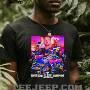 Seattle Seahawks Super Bowl LX Champions Team Celebration Collage Shirt Seattle Seahawks Super Bowl LX Champions Team Celebration Collage Shirt