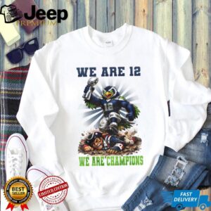 Seattle “We Are 12” 2026 Champions Victory Over Rivals T Shirt Seattle “We Are 12” 2026 Champions Victory Over Rivals T Shirt
