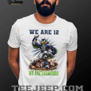 Seattle “We Are 12” 2026 Champions Victory Over Rivals T Shirt