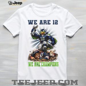 Seattle “We Are 12” 2026 Champions Victory Over Rivals T Shirt
