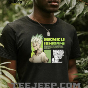Senku Ishigami Dr. Stone Anime Graphic Tee Science Kingdom Streetwear Senku Ishigami Dr. Stone Anime Graphic Tee Science Kingdom Streetwear