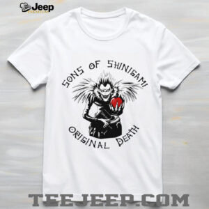 Sons of Shinigami Death Note Ryuk Parody Graphic Tee Sons of Shinigami Death Note Ryuk Parody Graphic Tee