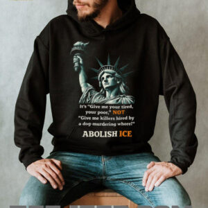 Statue of Liberty Abolish ICE Political Social Justice Graphic T Shirt