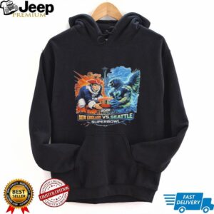 Super Bowl 2026 New England vs Seattle Matchup T Shirt Patriots vs Seahawks Graphic Shirt