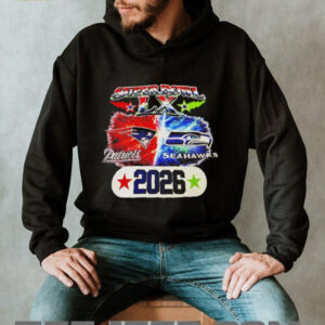 Super Bowl LX 2026 Patriots vs Seahawks Matchup Event T Shirt Super Bowl LX 2026 Patriots vs Seahawks Matchup Event T Shirt