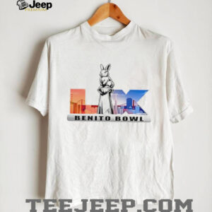 Super Bowl LX Benito Bowl Bad Bunny Rabbit Logo White T Shirt Super Bowl LX Benito Bowl Bad Bunny Rabbit Logo White T Shirt