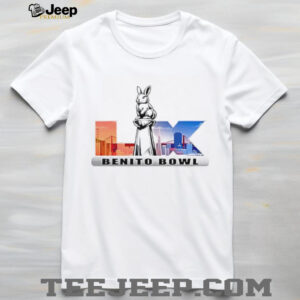 Super Bowl LX Benito Bowl Bad Bunny Rabbit Logo White T Shirt