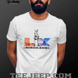 Super Bowl LX Benito Bowl Bad Bunny Rabbit Logo White T Shirt