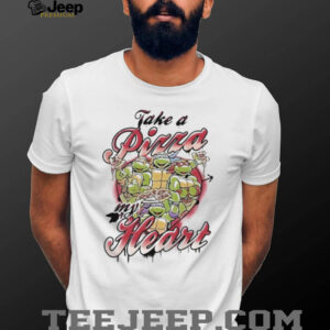 Take A Pizza My Heart Ninja Turtles Valentine’s T Shirt Take A Pizza My Heart Ninja Turtles Valentine’s T Shirt