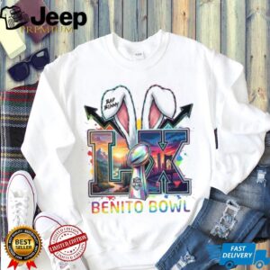 Team Benito Bowl Super Bowl LX Rabbit Ears Rainbow T shirt Team Benito Bowl Super Bowl LX Rabbit Ears Rainbow T shirt