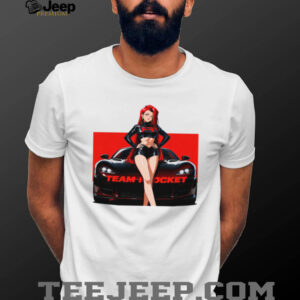 Team Rocket Jessie Anime Girl with Sports Car Graphic Tee