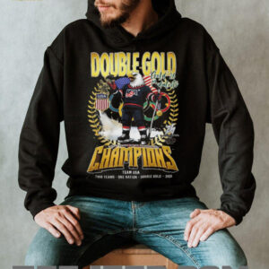 Team USA Olympic Hockey Double Gold Champions 2026 T Shirt