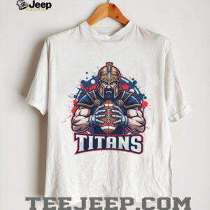 Tennessee Titans Spartan Warrior Football Graphic T Shirt