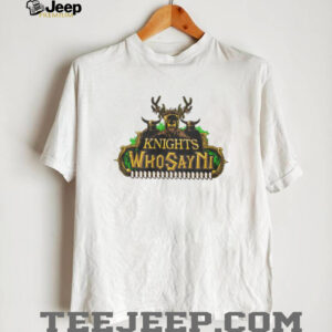 The Knights Who Say Ni Monty Python Grail Legend Graphic T Shirt