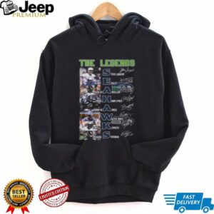 The Legends Of Seattle Seahawks Signature Players Grid T Shirt