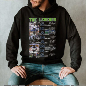 The Legends Of Seattle Seahawks Signature Players Grid T Shirt