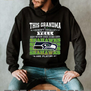 This Grandma Doesn’t Usually Yell Seattle Seahawks Football T shirt This Grandma Doesn’t Usually Yell Seattle Seahawks Football T shirt