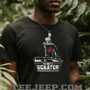 Tis But A Scratch Black Knight DJ T Shirt Monty Python Vinyl Mashup Tis But A Scratch Black Knight DJ T Shirt Monty Python Vinyl Mashup