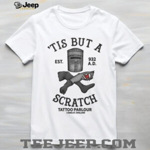 Tis But A Scratch Tattoo Parlor Camelot Black Knight Monty Python T Shirt Tis But A Scratch Tattoo Parlor Camelot Black Knight Monty Python T Shirt