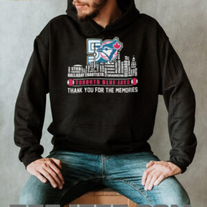 Toronto Blue Jays Legends City Skyline Thank You For The Memories T Shirt