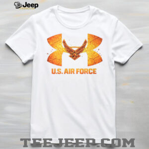 U.S. Air Force Wings Fire Texture Sport Graphic T Shirt U.S. Air Force Wings Fire Texture Sport Graphic T Shirt