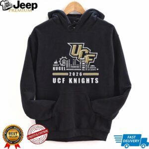 UCF Knights 2026 Players Names City Skyline College Sports Fan T Shirt