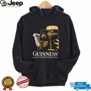 Guinness Beer Come To The Dark Side Darth Vader Mashup T Shirt