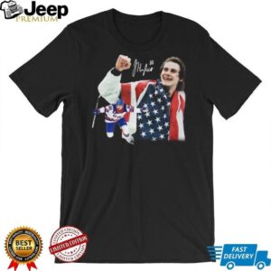 USA Hockey National Team Star Player Celebration Signature Graphic T Shirt USA Hockey National Team Star Player Celebration Signature Graphic T Shirt