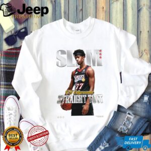 VJ Edgecombe SLAM Magazine Straight To It Basketball T Shirt